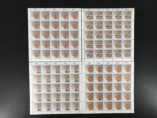 Berlin 25er Bogensatz 818-821 postfrisch Formnummer 2 #BW7795