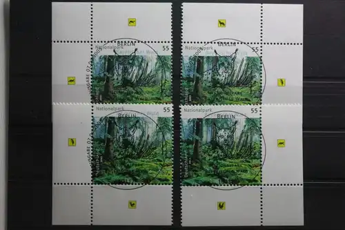 BRD 2452 gestempelt mit allen vier Eckenrändern #TX297