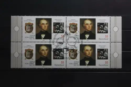 BRD 2337 gestempelt als 4er Eckrand #TX338