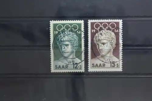 Saarland 371-372 gestempelt mit Vollstempel #TV190