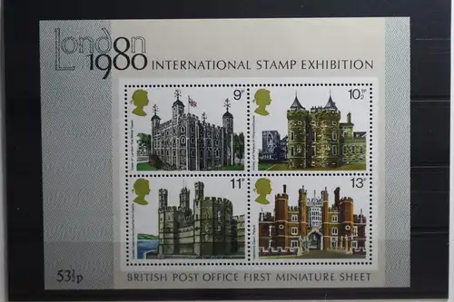 Großbritannien Block 1 mit 760-763 postfrisch #TW518