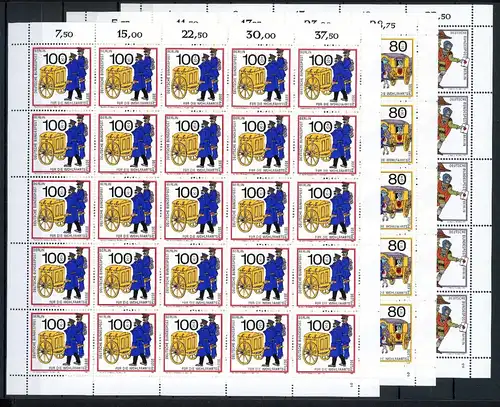 Berlin Bogensatz 852-54 postfrisch Formnummer 2 #IY862