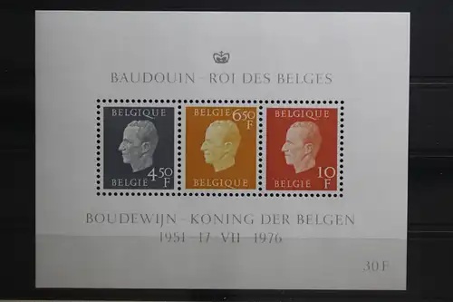 Belgien Block 44 mit 1863-1865 postfrisch #TW652