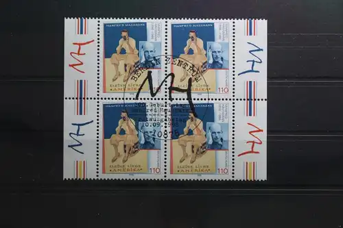 BRD 2012 gestempelt als 4er Eckrand #TX008