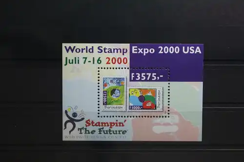 Suriname Block 79 mit 1740 postfrisch #TV939