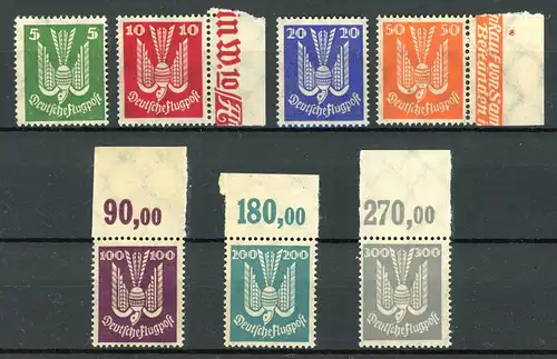 Deutsches Reich 344-350 postfrisch #GJ278