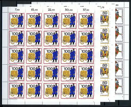 Berlin Bogensatz 852-54 postfrisch Formnummer 1 #IY861