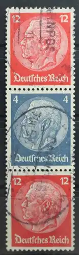 Deutsches Reich Zd S166 gestempelt Zusammendruck #TW090