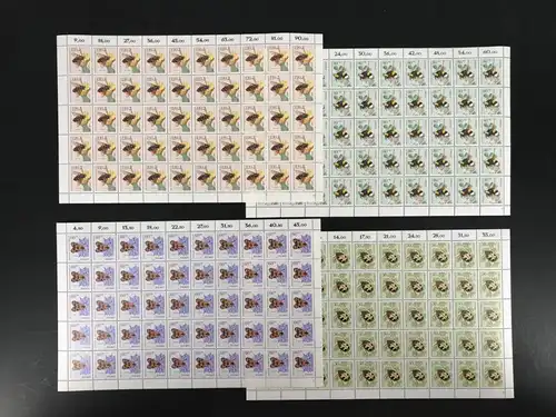 Berlin 50er Bögen 712-715 postfrisch Formnummer 1 #BW7877