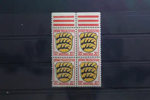 Fr. Zone Allgemeine Ausgabe 8 postfrisch als Viererblock #TY645