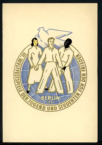 DDR 289-292 amtl. Faltkarte Ersttagesbrief/FDC #HO451