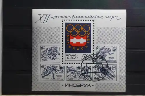 Sowjetunion Block 109 mit 4449 gestempelt #TX660