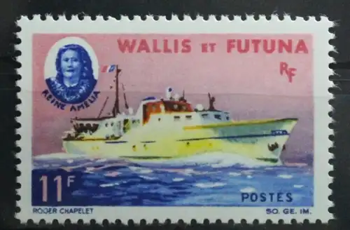 Wallis und Futuna 206 postfrisch Schiffe #TS892