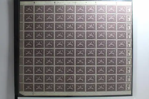 Deutsches Reich 183 postfrisch als kompletter Bogen #TV407