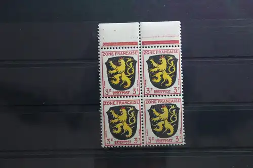 Fr. Zone Allgemeine Ausgabe 2 postfrisch als Viererblock #TY625