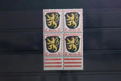 Fr. Zone Allgemeine Ausgabe 6 postfrisch als Viererblock #TY630