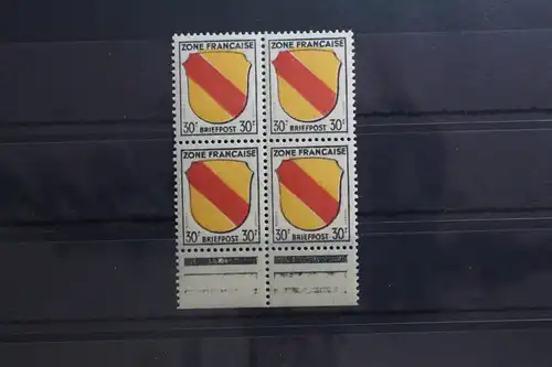 Fr. Zone Allgemeine Ausgabe 10 postfrisch als Viererblock #TY658