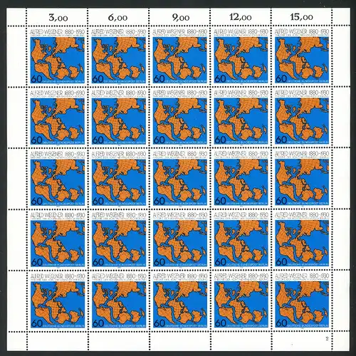 Berlin 25er Bogen 616 postfrisch Formnummer 2 #BW7973