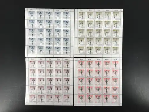 Berlin 25er Bögen 603-606 postfrisch Formnummer 2 #BW7997