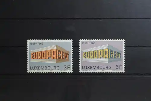 Luxemburg 788-789 postfrisch Cept #TY312