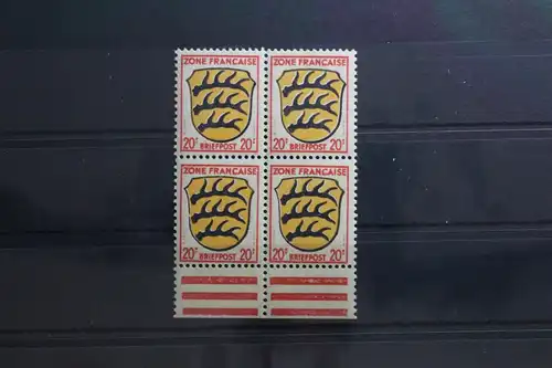 Fr. Zone Allgemeine Ausgabe 8 postfrisch als Viererblock #TY641