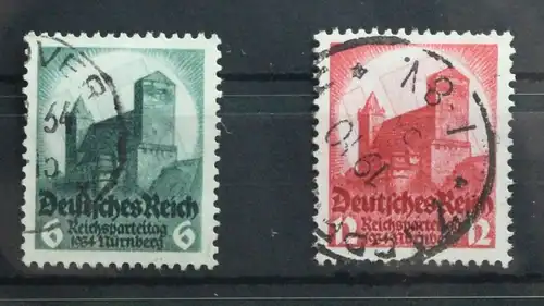 Deutsches Reich 546-547 gestempelt #TZ041