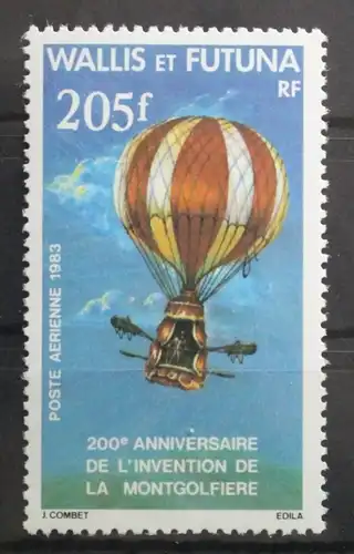 Wallis und Futuna 441 postfrisch Luftfahrt Ballon #TS911
