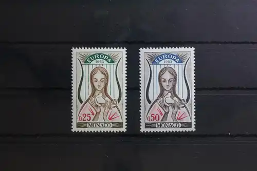 Monaco 742-743 postfrisch Cept #UA095