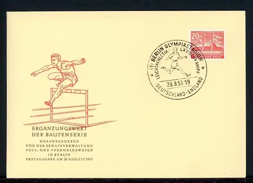 Berlin 113 Ersttagesbrief/FDC #HU070