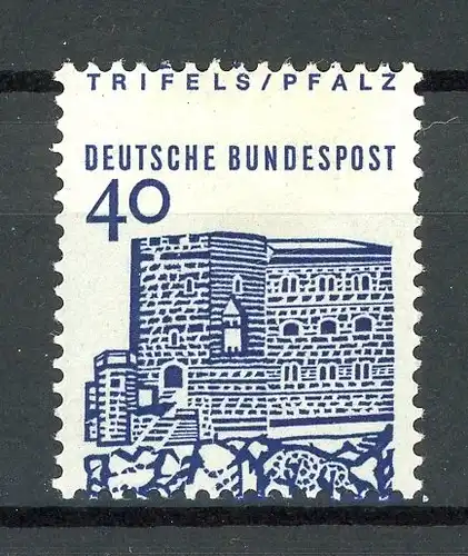 Bund Abart 457 postfrisch verzähnt #HU110