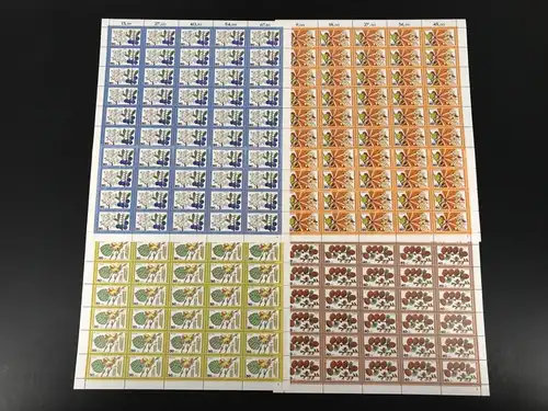 Berlin 50er Bögen 607-610 postfrisch Formnummer 2 #BW7999