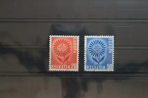 Schweiz 800-801 gestempelt Cept #UA247