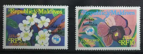 Malediven 1063-1064 postfrisch #TX817