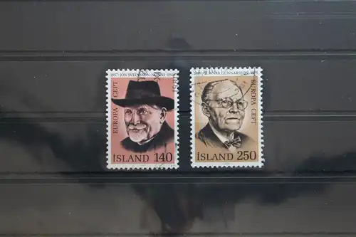 Island 552-553 gestempelt Cept #TY154