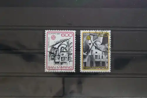 San Marino 1354-1355 gestempelt Cept #TY204