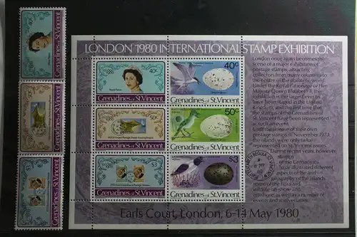 St. Vincent und die Grenadinen Block 4 postfrisch #TX749