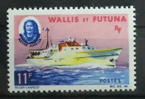 Wallis und Futuna 206 postfrisch Schiffe #TS891