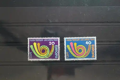 Liechtenstein 579-580 gestempelt Cept #UA501