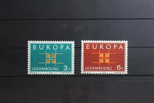 Luxemburg 660-661 postfrisch Cept #TY318