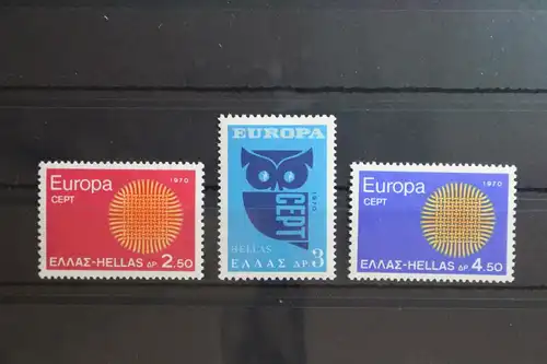 Griechenland 1040-1042 postfrisch Cept #UA005