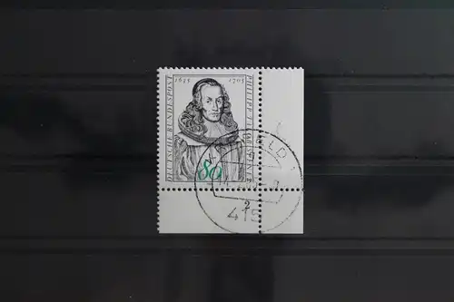 BRD 1235 gestempelt als Eckrand mit Formnummer 2 #UB239