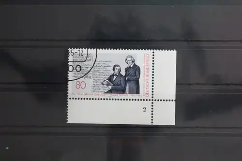 BRD 1236 gestempelt als Eckrand mit Formnummer 2 #UB249