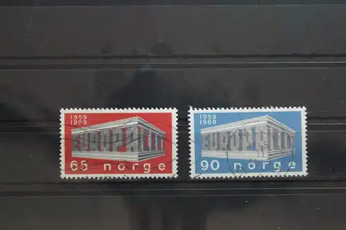 Norwegen 583-584 gestempelt Cept #UA415