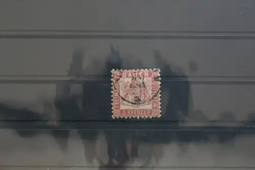 Baden 18 gestempelt #TZ575