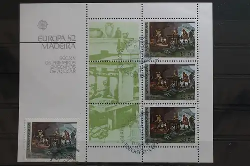 Portugal Madeira 77, Block 3 gestempelt Cept #TY169