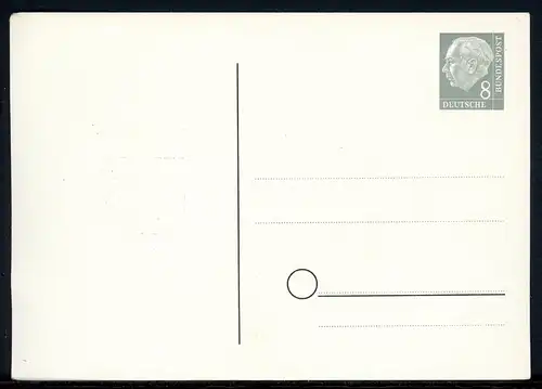 Bund Bildpostkarte "100 J. Bremer Briefmarke" postfrisch #HO465