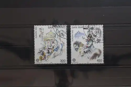 San Marino 1249-1250 gestempelt Cept #TY196