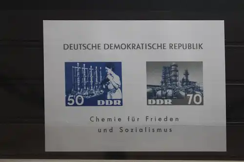 DDR Block 18 mit 950-951 ohne Gummi wie verausgabt Dederon #TZ991
