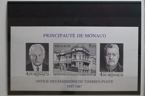 Monaco Block 37 mit 1820-1822 postfrisch #UA620