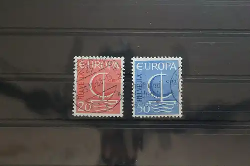 Schweiz 843-844 gestempelt Cept #UA245